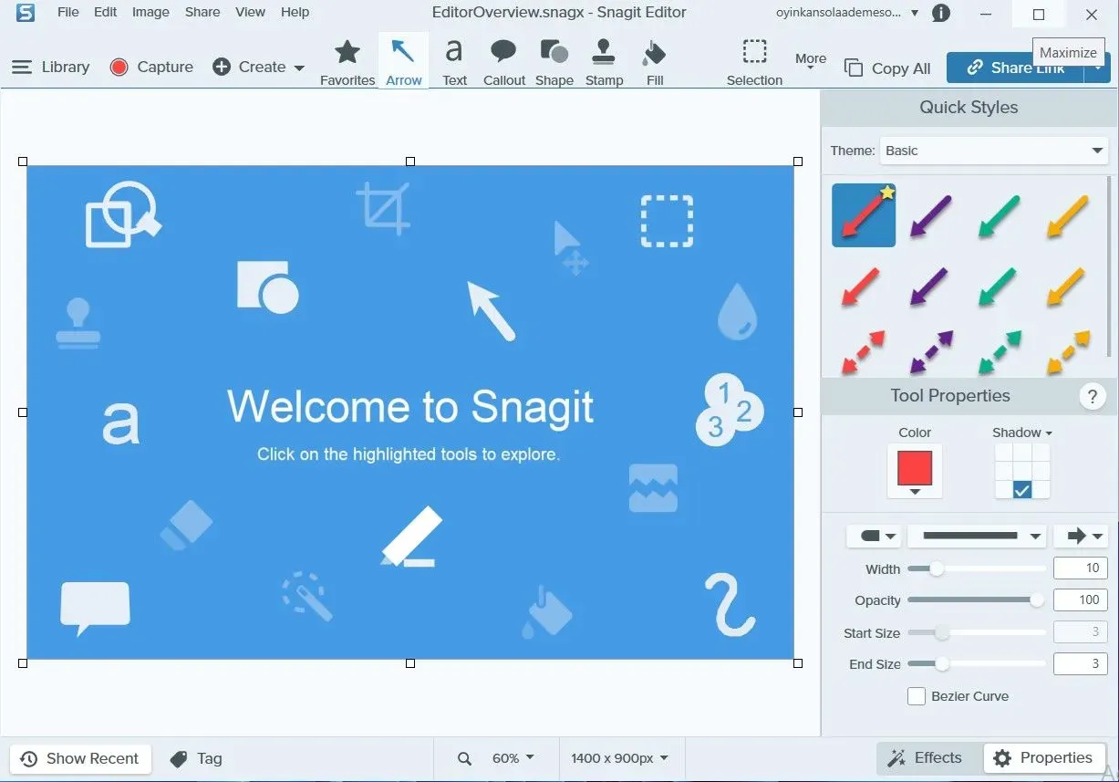 SnagIt Application