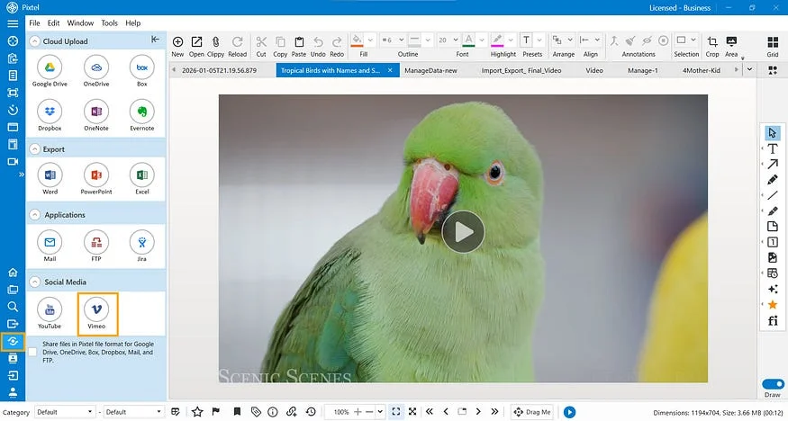 A Simple Way to Share Videos to Vimeo from One Platform