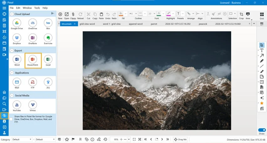 Create and Export PowerPoint Presentations Easily with Pixtel