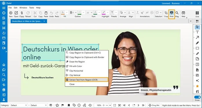 How to Extract Text from an Image Using Pixtel